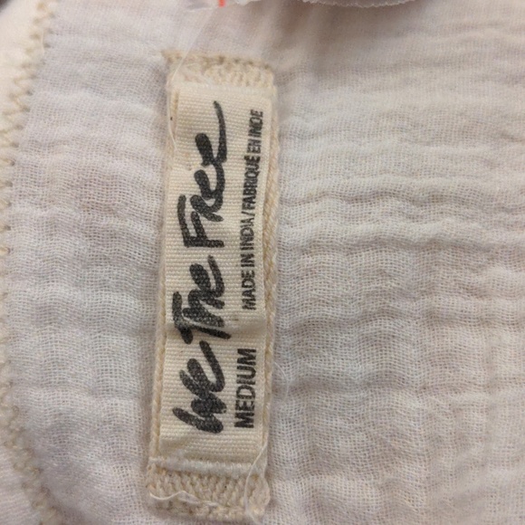 SOLD- NWT- Free People Summer Daydream V-Neck Babydoll Shirtdress. - Picture 5 of 11